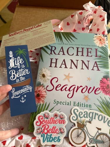 Customer photo review of Seagrove Special Edition Hardcover (SIGNED)