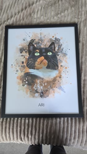 Customer photo review of Waterverf Portret