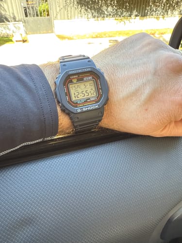 Customer photo review of Reloj Casio G-Shock Vintage DW-5600RL-1 Negro Edición 1983