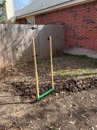 Customer photo review of The Wren Treadlite Broadfork | 5 tines | 8 lbs