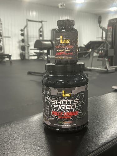 Customer photo review of SHOTS FIRED® Fully Loaded - The STRONGEST PreWorkout