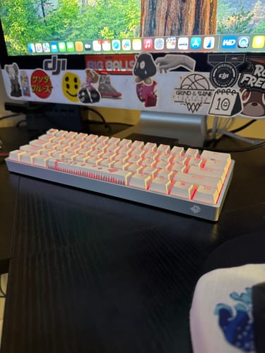 Customer photo review of Ghost - A1 Aluminum Wireless Keyboard
