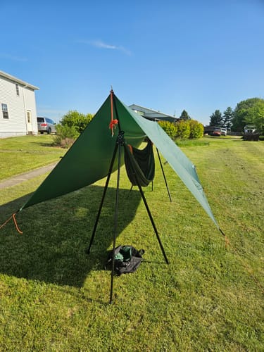 Customer photo review of Turtlebug Camper Hammock Stand
