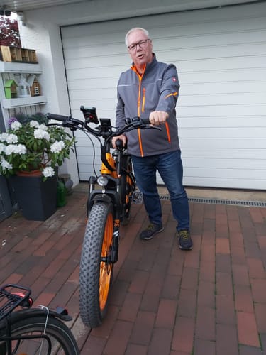 Customer photo review of Lankeleisi MG600 Plus 1000W 26" Fat Bike 960Wh All Terrain SUV E-Bike with Torque Sensor 48V 20Ah Battery