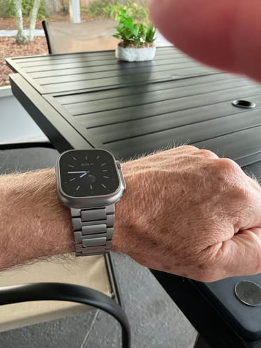 Customer photo review of Titanium Bracelet Pro