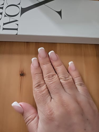 Customer photo review of French Tips | Customizable XCOATTIPS® Kit