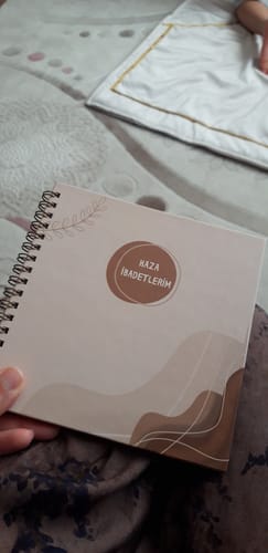 Customer photo review of Yıllık Kaza İbadetlerim Defteri