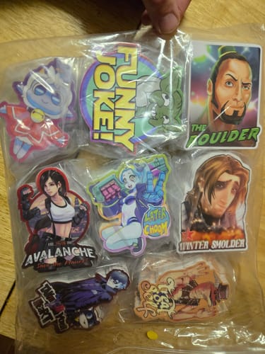 Customer photo review of 100 - 4" Custom Vinyl Stickers