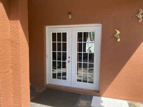 Customer photo review of Clear 1 Lite Glass and Frame Kit (Full Lite)