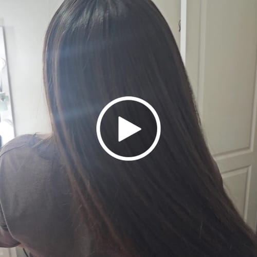 Customer video review of Kit Alisado en Casa Adhara