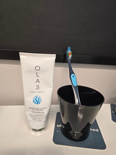 Customer photo review of NEW - OLAS Marine Bio-Active Toothpaste
