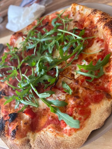 Customer photo review of Sourdough Pizza Dough Balls