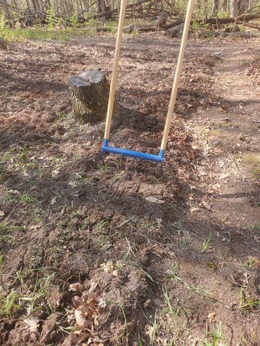 Customer photo review of The All-Day Treadlite Broadfork | 20" wide, 4 tines