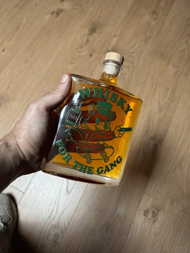 Customer photo review of Whisky for the Gang X Maison Victors - Pedro Ximenez first fill (Sherry Cask) - Édition limitée : 100 bouteilles - 58,7%