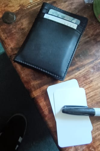 Customer photo review of Orphic Plus Wallet by Lewis Lé Val