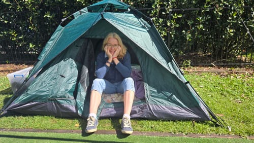 Customer photo review of 3 Secs Tent