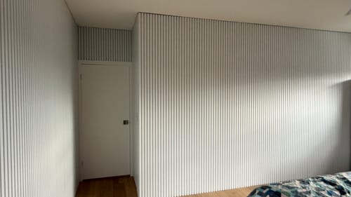 Customer photo review of White | Acoustic Panel (White Felt)