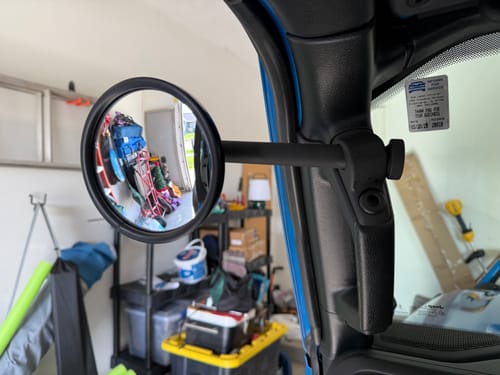 Customer photo review of CMM Offroad Mirror Sacktuary