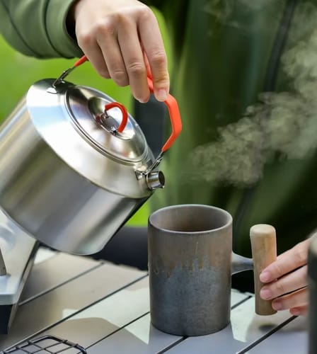 Customer photo review of Iron Style Japanese Tea Cup With Handle