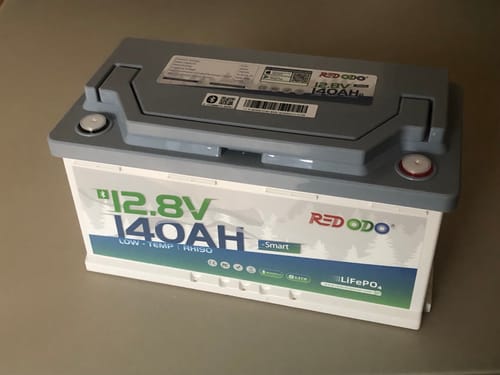 Customer photo review of 0% MwSt. - Redodo LiFePO4 12V 140Ah H190 Untersitz Lithium Batterie mit Bluetooth für Wohnmobil | Batterie Wohnmobil, Solarbatterie, DIN H8