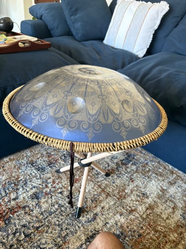 Customer photo review of Cosmos handpan - Oberon Pulse handpan pan drum 9/10/12 Notes