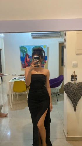 Customer photo review of Ingrid Maxi Dress
