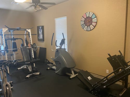 Customer photo review of RitFit BLP01 45 Degree 3-In-1 Leg Press Hack Squat and Calf Raise Machine