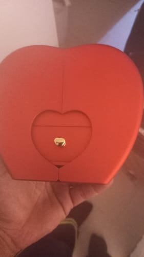 Customer photo review of 🌹Rosa Eterna + Collar + Pulsera Trébol Plata + Dedicatoria GRATIS -PARA MI HIJA