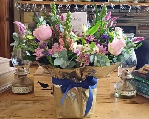 Customer photo review of Harmony Flower Arrangement