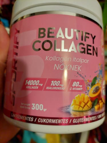 Customer photo review of Beautify Kollagén italpor nőknek