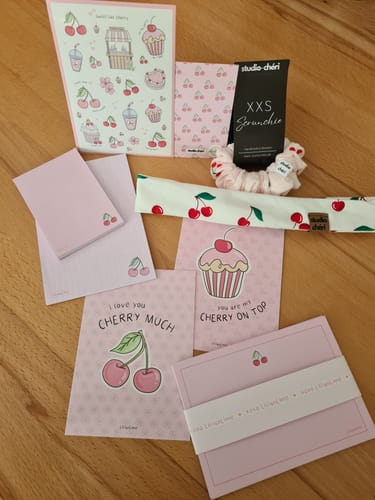 Customer photo review of CHERRY BOX | Lilian Lime X Studio Chéri