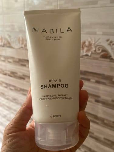Customer photo review of NABILA Repair Shampoo 200ml