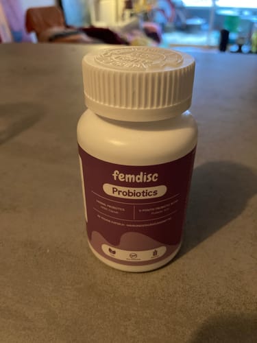 Customer photo review of femdisc vaginal Probiotics