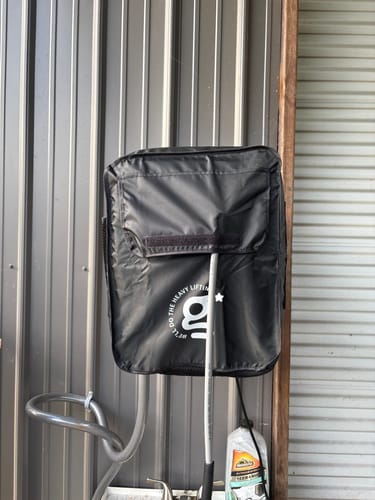 Customer photo review of Grandfalls Retractable Pressure Washer Cover