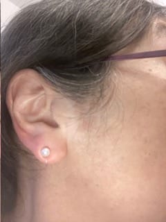 Caroline E. review of CLIP-ON Faux Pearl Earrings image 1 out of 1