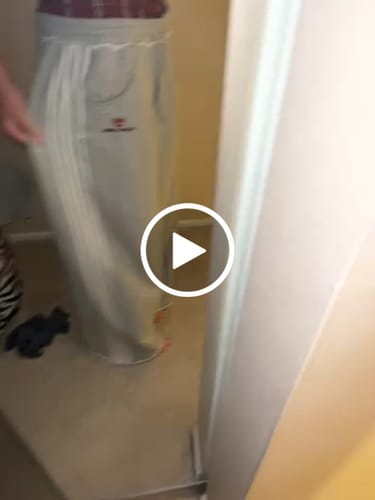 Customer video review of Aelfric Eden Double Waist Baggy Sweatpants