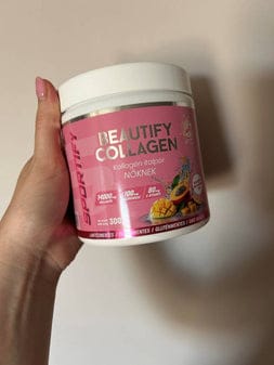 Customer photo review of Beautify Kollagén italpor nőknek