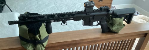 Customer photo review of Site Right 2.0 & Shooting Rest Bag Bundle