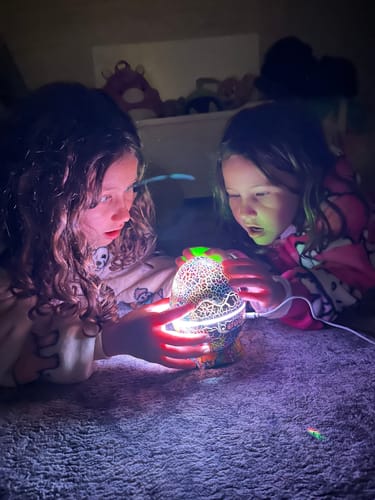 Customer photo review of Dinodreams Sensory Nightlight