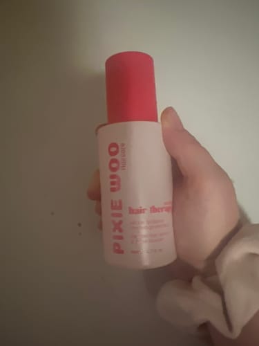 Customer photo review of Hair Booster : 3 in 1 Thermal protectant, shine and hydratation