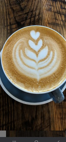 Customer photo review of PREMIUM COLUMBIAN BLEND COFFEE