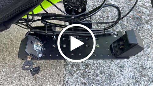 Customer video review of Battery Mount Extender