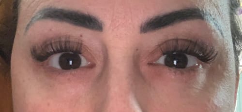 Customer photo review of Come tu mi vuoi - Ciuffetti di Ciglia Personalizzabili