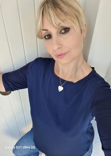 Customer photo review of Collana Angelo Mio Con Incisione Personalizzata