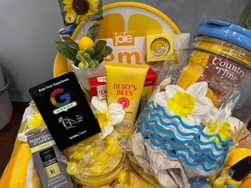 Customer photo review of Zappy Google Review Stand