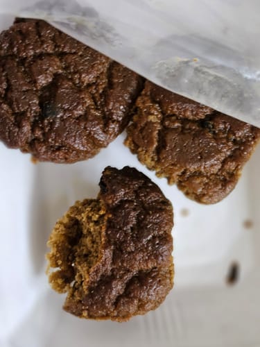 Customer photo review of Blueberry Mighty Muffins