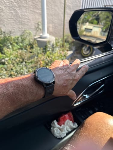 Customer photo review of ZE™ Force Smartwatch – Power Your Day, Track Your Way