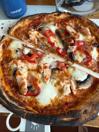 Customer photo review of Sourdough Pizza Bases