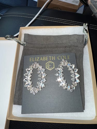 Customer photo review of Gweneth Earrings
