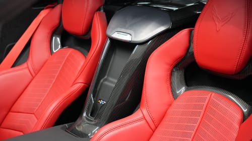Customer photo review of Chevrolet Corvette C8 Console Waterfall & Speaker Cover